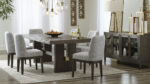 BURKHAUS DINING SUITE WITH 6 CHAIRS AND A SERVER - Image 4