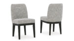 BURKHAUS DINING SUITE WITH 6 CHAIRS AND A SERVER - Image 2
