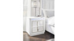 CHALANNA BEDROOM SET ( BED + 2 NIGHT STANDS + MIRRORED DRESSER + CHEST OF DRAWERS ) - Image 5