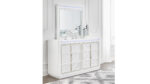 CHALANNA BEDROOM SET ( BED + 2 NIGHT STANDS + MIRRORED DRESSER + CHEST OF DRAWERS ) - Image 3