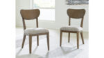 ROANHOWE DINING TABLE WITH 10 CHAIRS AND A SERVER - Image 6