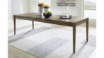 ROANHOWE DINING TABLE WITH 10 CHAIRS AND A SERVER - Image 3