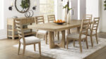 RENCOTT DINING TABLE SET WITH 6 CHAIRS AND A SERVER - Image 4