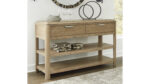 RENCOTT DINING TABLE SET WITH 6 CHAIRS AND A SERVER - Image 3