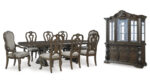 MAYLEE DINING SET WITH 8 CHAIRS AND A SERVER