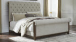 HILLCOT BEDROOM SET WITH 2 NIGHTSTANDS - Image 4