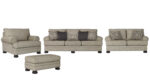 KANANWOOD SOFA SET WITH OTTOMAN