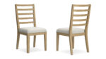 RENCOTT DINING TABLE SET WITH 6 CHAIRS AND A SERVER - Image 5