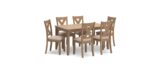 SANBRIAR DINING SET WITH 6 CHAIRS