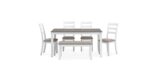 STONEHOLLOW DINING SET WITH 6 CHAIRS - Image 4