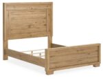 GALLIDEN BEDROOM SET ( BED + 2 NIGHT STANDS + MIRRORED DRESSER + CHEST OF DRAWERS )
