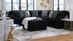 MIDNIGHT MADNESS SECTIONAL SOFA SET
