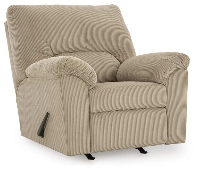 ROCKER RECLINER SIMPLEJOY SAND (ASH)