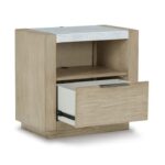 HENNINGTON BEDROOM SET ( BED + 2 NIGHT STANDS + MIRRORED DRESSERS + CHEST OF DRAWERS )