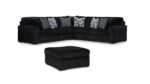 MIDNIGHT MADNESS SECTIONAL SOFA SET