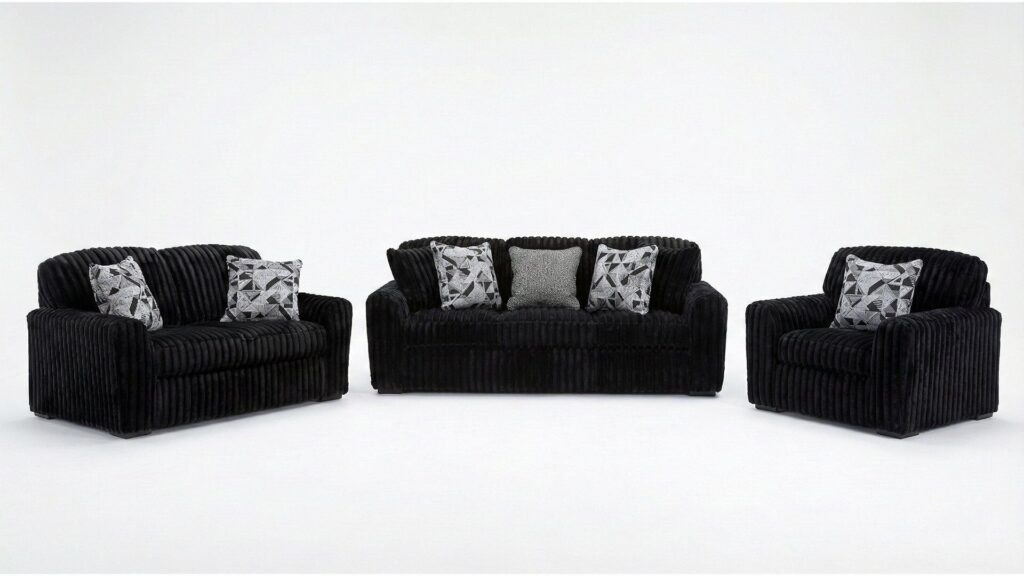 MIDNIGHT MADNESS SOFA SET