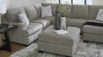 ERINSBURG SECTIONAL SOFA SET WITH OTTOMAN