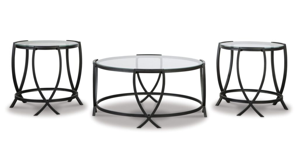 TARRIN OCCASSIONAL TABLE SET (ASH)