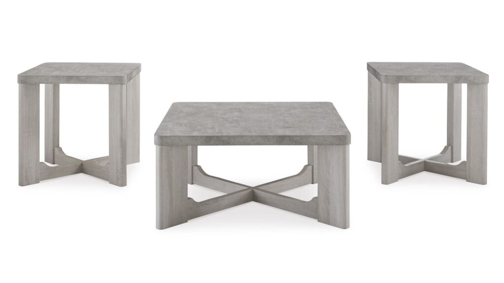 T247-13 OCCASIONAL TABLE SET GARNILY (ASH)
