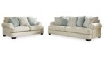 MONAGHAN SOFA SET WITH OTTOMAN