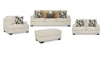 HEARTCORT SOFA SET WITH OTTOMAN (3+2+1)