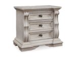 ANDONHALL BEDROOM SET ( BED + 3 NIGHT DRAWERS + MIRRORED DRESSER +CHEST OF DRAWERS)