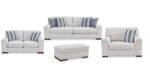 BELVOIR SNOW SOFA SET