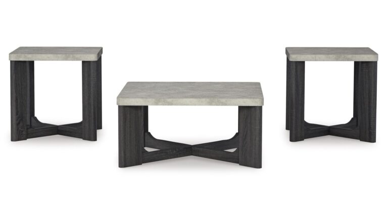 SHARSTORM OCCASIONAL TABLE SET 3PC (ASH)