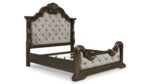 MAYLEE BEDROOM SET ( BED+ 3 NIGHT STANDS + MIRRORED DRESSER +CHEST OF DRAWERS )