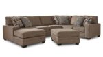 CANNONBROOK SOFA SET WITH OTTOMAN