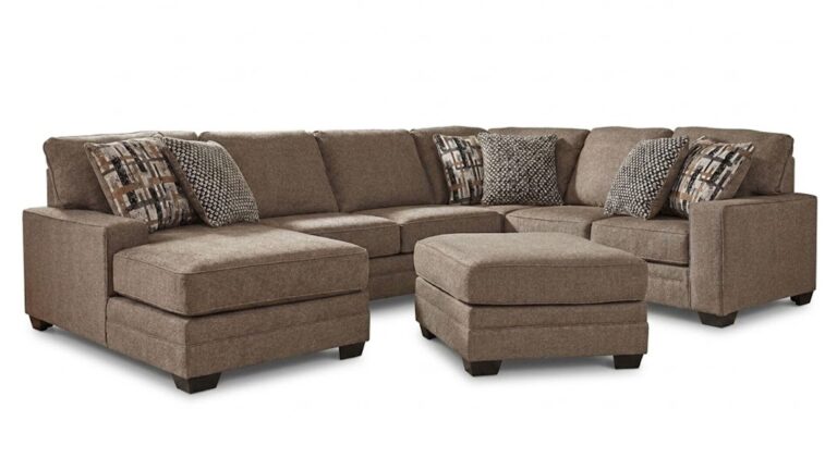 CANNONBROOK SOFA SET WITH OTTOMAN