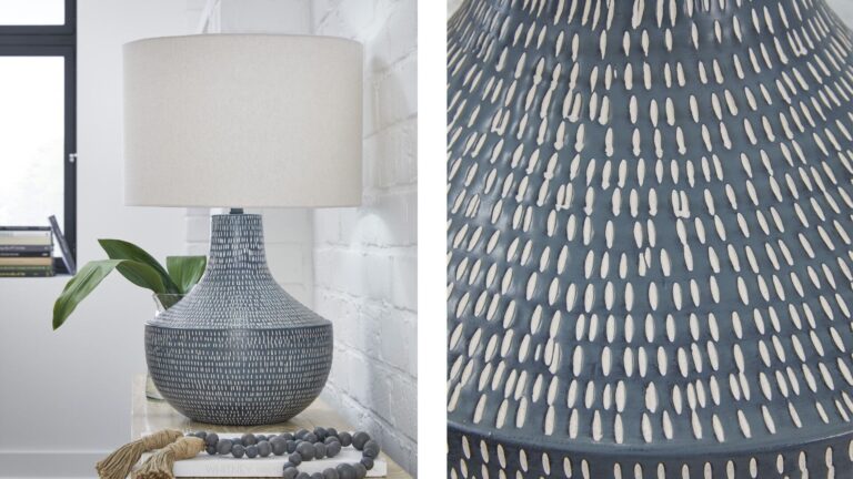 SCHYLARMONT METAL TABLE LAMP(ASH)