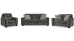 LONOKE 6 SEATER SOFA SET (ASH)