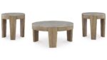 GUYSTONE OCCASIONAL TABLE SET 3PC (ASH)