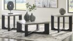 SHARSTORM OCCASIONAL TABLE SET 3PC (ASH)