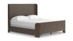 NEO BEDROOM SET ( BED + 2 NIGHT DRAWERS + MIRRORED DRESSERS + CHEST OF DRAWERS)