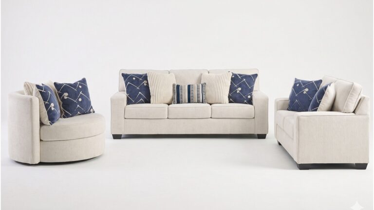 PADOVA IVORY SOFA SET