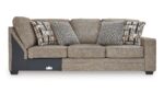 CANNONBROOK SOFA SET WITH OTTOMAN