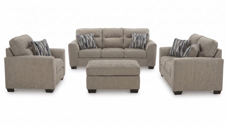 OLTEN SOFA SET WITH OTTOMAN