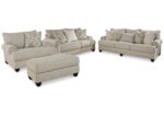 ASANTI SOFA SET (3+2+1) WITH OTTOMAN
