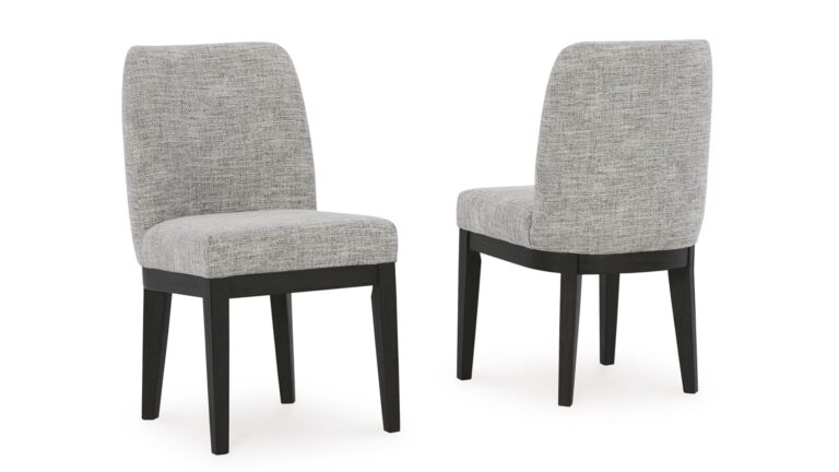 BURKHAUS DINING SUITE WITH 6 CHAIRS AND A SERVER