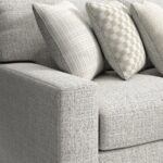 LARCE SECTIONAL SOFA SET WITH OTTOMAN