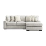 LARCE SECTIONAL SOFA SET WITH OTTOMAN