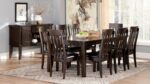 HADDIGAN DINING SET WITH 8 CHAIRS