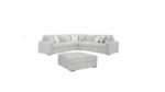 STUPENDOUS SECTIONAL SOFA SET WITH OTTOMAN