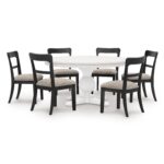 CHADWORTH DINING SET WITH 6 CHAIRS