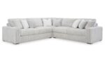 STUPENDOUS SECTIONAL SOFA SET WITH OTTOMAN