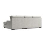 LARCE SECTIONAL SOFA SET WITH OTTOMAN