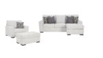 TASSELTON SOFA SET WITH OTTOMAN