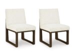 DARIMORE DINING SET WITH 6 CHAIRS